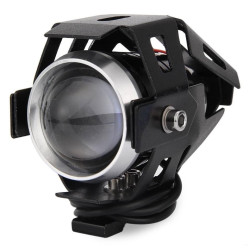 U5 Μοτοσικλέτα 12V LED λέιζερ Cannon - ΜΑΥΡΟ ΟΕΜ