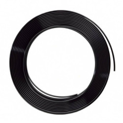 Διακοσμητική ταινία U-shaped για το αυτοκίνητο 15m/6mm μαύρη OEM