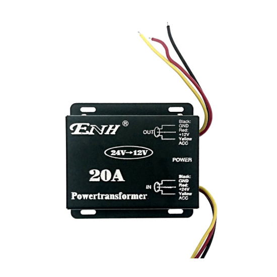 Μετατροπέας ρεύματος αυτοκινήτου 24V DC σε 12V DC OEM