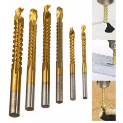 Σετ 6τμχ τρυπάνια για επιφάνειες 1-3mm.