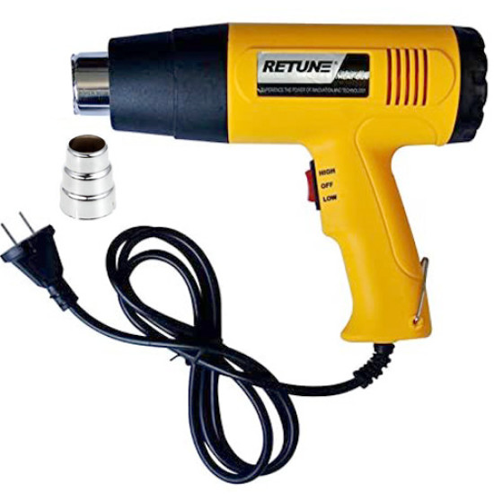 Πιστόλι Θερμού Αέρα 650℃ Retune 1800W - Heat Gun