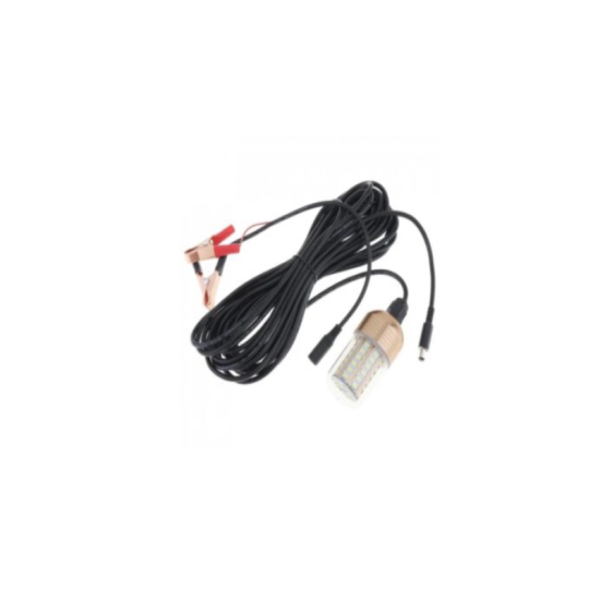 Επαγγελματική Υποβρύχια Λάμπα Ψαρέματος 12V 60 ultra smd Led 8000Lumens Λευκό - OEM