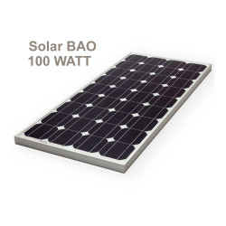 100 Watt ΜΟΝΟΚΡΥΣΤΑΛΙΚΟ SOLAR-BAO ΦΩΤΟΒΟΛΤΑΪΚΟ ΠΑΝΕΛ ΟΕΜ