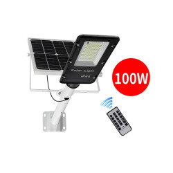 Ηλιακό πάνελ φωτισμού δρόμου 100W με έξοδο φωτισμού