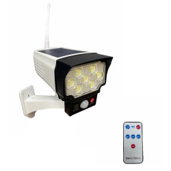 Ηλιακό Φωτιστικό 50LED COB σε Σχήμα Κάμερας & Αισθητήρα Κίνησης T-29 – Λευκό - OEM