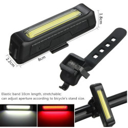 LED ποδηλάτου επαναφορτιζόμενο (USB )150 Lm με εναλλαγή άσπρου και κόκκινου χρώματος ΟΕΜ LED ποδηλάτου επαναφορτιζόμενο (USB )150 Lm με εναλλαγή άσπρου και κόκκινου χρώματος ΟΕΜ