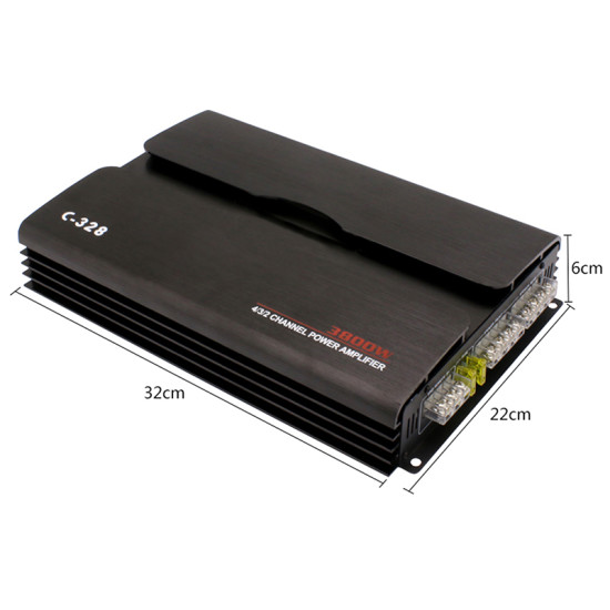 3800W 4 Κανάλια Ενισχυτής αυτοκινήτου Audio 2018 Car Subwoofer ΟΕΜ