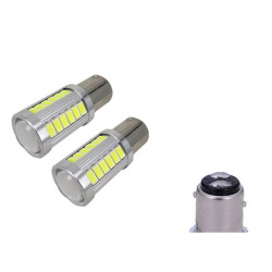 Διπολική Λάμπα LED1156 12V CAN BUS 18W 6000K Σετ 2τμχ ΟΕΜ