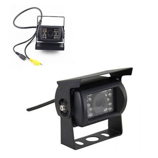 Κάμερα CMOS οπισθοπορείας στάθμευσης Λεωφορείων Φορτηγών με 18 Led - ΟΕΜ