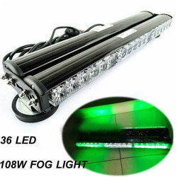 LED Φάρος Μαγνητική Μπάρα 108w Πράσινος - ΟΕΜ.