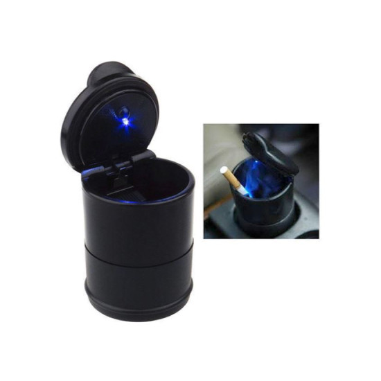 Τασάκι αυτοκινήτου με φως LED Τασάκι αυτοκινήτου με φως LED