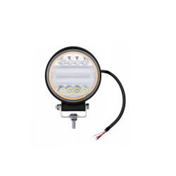 Προβολέας εργασίας 126W διπλή σκάλα LED στρογγυλός