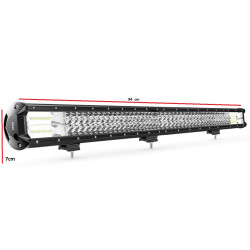 LED αδιάβροχος προβολέας 504W Cree 12V-24V DC 6000K 32000LM 168SMD μπάρα για βάρκες τρακτέρ φορτηγά αυτοκίνητα OEM