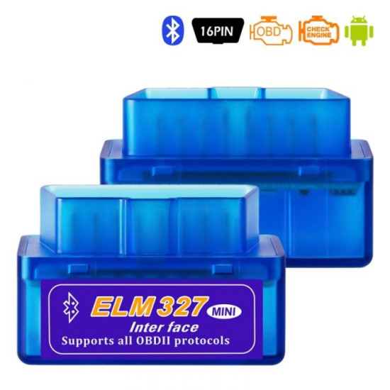 Διαγνωστικό Super Mini ELM327 Bluetooth OBD2 V2.1 Car Diagnostic Interface Tool Διαγνωστικό Super Mini ELM327 Bluetooth OBD2 V2.1 Car Diagnostic Interface Tool