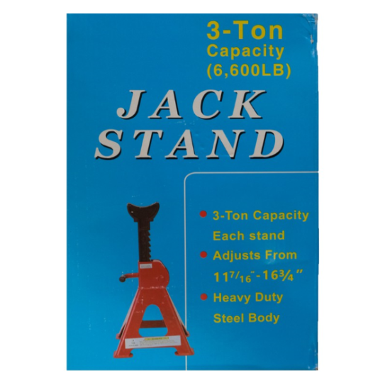 Γρύλος Jack Stand 3 Ton 600 LB βαρέως τύπου χάλυβα