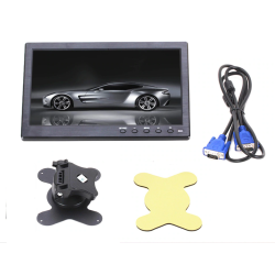 Monitor Αυτοκινήτου/ PC/TV Display Support VGA/BNC/USB/HDMI/AV input 10.1inch.