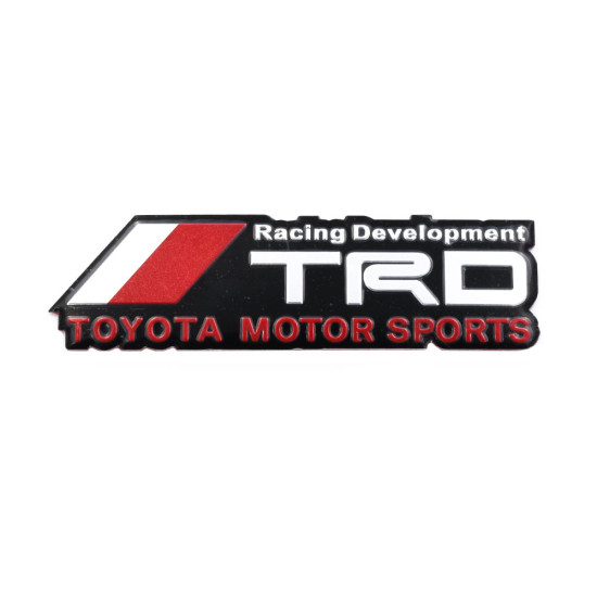 Αυτοκόλλητο Αλουμινίου TRD Racing Developement