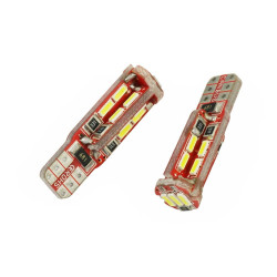 Λαμπάκια LED αυτοκινήτου W5W 4014 T10 27SMD CAN BUS - ΟΕΜ