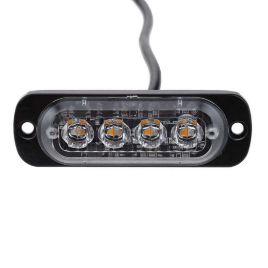 LED Strobe Όγκου 12/24V 4 LED –Κόκκινος – Λευκός φωτισμός 9 ΛΕΙΤΟΥΡΓΙΕΣ LED Strobe Όγκου 12/24V 4 LED –Κόκκινος – Λευκός φωτισμός 9 ΛΕΙΤΟΥΡΓΙΕΣ
