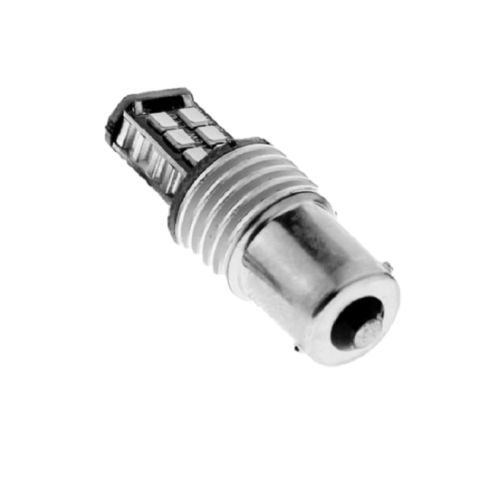 Μονοπολική λάμπα LED 1156 2835 15 SMD μπλέ χρώμα - OEM