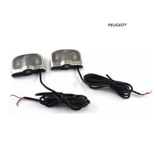 ΦΩΣ ΠΟΡΤΑΣ LED ΜΕ ΛΟΓΟΤΥΠΟ PEUGEOT YBD-881 - ΟΕΜ