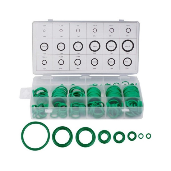 Σετ Λαστιχάκια O-Ring 270 τεμάχια πράσινα - ΟΕΜ