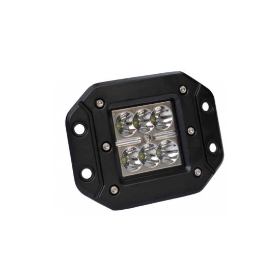 ΑΔΙΑΒΡΟΧΟΣ ΠΡΟΒΟΛΕΑΣ LED 18W 10-30V ΧΩΝΕΥΤΟΣ-OEM