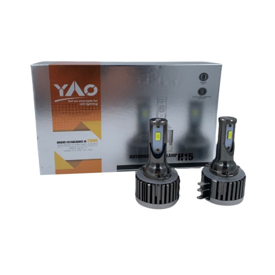 LED Λάμπες 2 ΤΜΧ H15 CANBUS 6000K 38W 3000LM YAO.