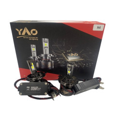 LED Λάμπες 2 ΤΜΧ H4 CANBUS 6500K 65W 3000LM YAO. LED Λάμπες 2 ΤΜΧ H4 CANBUS 6500K 65W 3000LM YAO.
