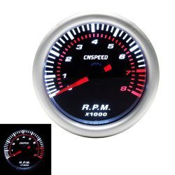 Ταχύμετρο KET GAUGE 2'' 52mm Universal Car Motor LED Tachometer 0-8000 RPM - ΟΕΜ