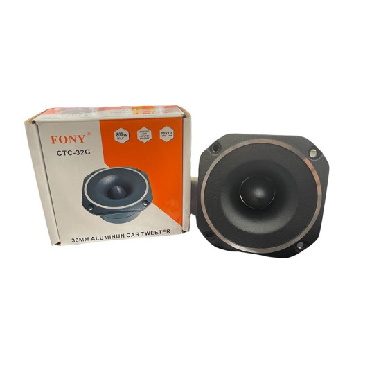 Tweeter τιτανίου 800W FONY 38mm Bullet CTC-32G – ΟΕΜ