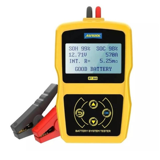 Διαγνωστικό Μπαταρίας AUTOOL BT360 12V.