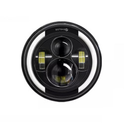 Προβολέας LED DARK SPACEMAN 7 ιντσών 2 Σκάλες Λευκό/Πορτοκαλί Ημιστέφανο 1 pcs ΟΕΜ. Προβολέας LED DARK SPACEMAN 7 ιντσών 2 Σκάλες Λευκό/Πορτοκαλί Ημιστέφανο 1 pcs ΟΕΜ.