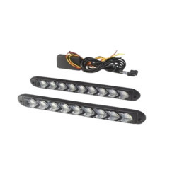 LED Φώτα αυτοκινήτου DRL λευκό φως ημέρας και κίτρινο ΟΕΜ