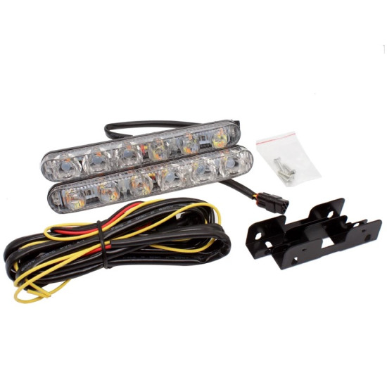 Led φώτα ημέρας 2x36w Λευκό & Πορτοκαλί φλάς-OEM. Led φώτα ημέρας 2x36w Λευκό & Πορτοκαλί φλάς-OEM.