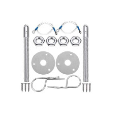 Βίδες ασφαλείας καπό αυτοκινήτου Ασημί - ΟΕΜ Βίδες ασφαλείας καπό αυτοκινήτου Ασημί - ΟΕΜ