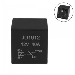 Ρελέ 4 pins 12V 40A για αυτοκίνητο JD1912 - ΟΕΜ