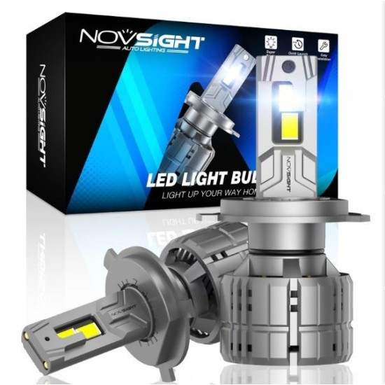 H7 LED 12V 200W 40000LM 6500K IP68 A500 N60 NOVSIGHT 2 X 100W H7 LED 12V 200W 40000LM 6500K IP68 A500 N60 NOVSIGHT 2 X 100W