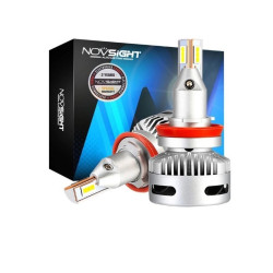 H11 LED 12V/24V 90W 12000LM 6500K IP68 A500 N26 NOVSIGHT 2 X 45W