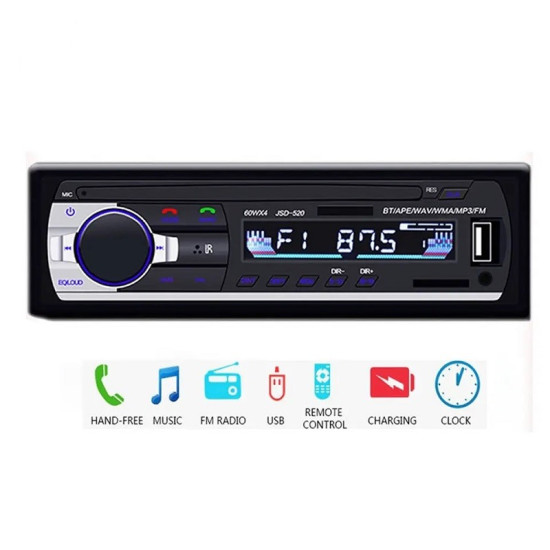 Ηχοσύστημα αυτοκινήτου με ράδιο, USB, SD Card και Bluetooth - ΟΕΜ