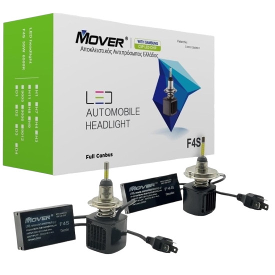 Νέα Γενία Mover Samsung F4s H4 35w Gen4 με 360 μοίρες φωτισμό. Νέα Γενία Mover Samsung F4s H4 35w Gen4 με 360 μοίρες φωτισμό.