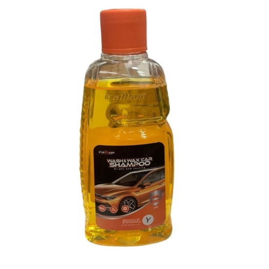 Σαμπουάν και κερί γυαλίσματος δύο σε ένα CarSun c1993 500ml . Σαμπουάν και κερί γυαλίσματος δύο σε ένα CarSun c1993 500ml .