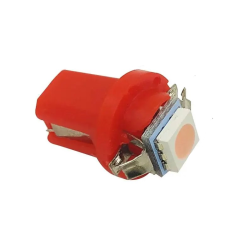 T5 B8.5D LED για όργανα αυτοκινήτου 12V Ροζ 1 τεμ. - OEM