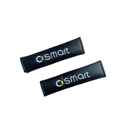 Μαξιλαράκια Ζώνης Carbon SMART Σετ Χρώμα Μαύρο - ΟΕΜ