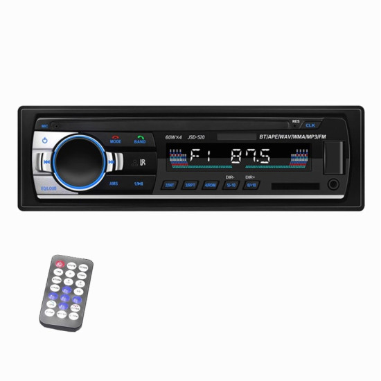MP3 player Αυτοκινήτου USB, SD, FM, BT, Clock, Aux PerVoi CTC-520