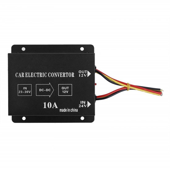 Converter Μετατροπέας Αυτοκινήτου 24V DC σε 12V DC 10A ΟΕΜ