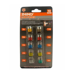 Ασφάλειες αυτοκινήτου SLIM 10τεμ – Car fuse assortment - ΟΕΜ