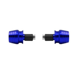 Aντίβαρα τιμονιού μηχανής Φ30 x 35mm W14149 – Motorcycle handlebar plug Μπλε