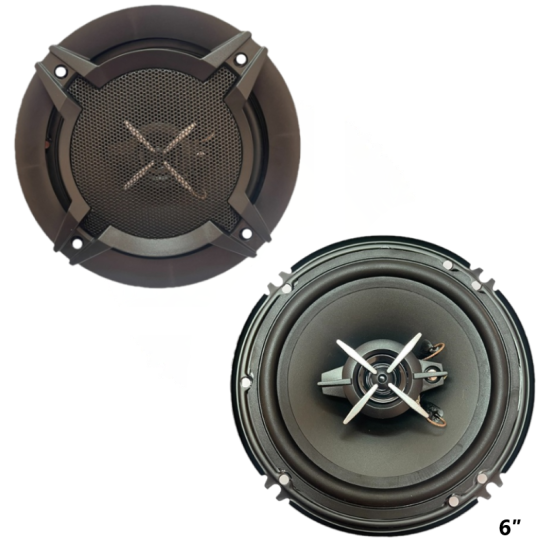 Σετ Ηχεία Αυτοκινήτου 6″ 60W RMS (3 Δρόμων) 2 τμχ XS-FB1630 - ΟΕΜ