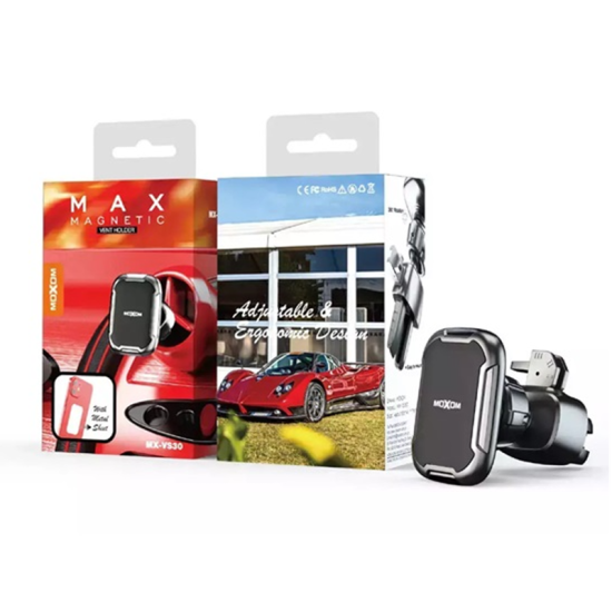 Μαγνητική Βάση Αυτοκινήτου Εξαερισμού 360° Μοιρών Moxom MX-VS30